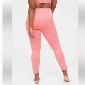 NWT Offline By Aerie Pink 7/8 Main Squeeze High Waisted Waffle Leggings, Size M
